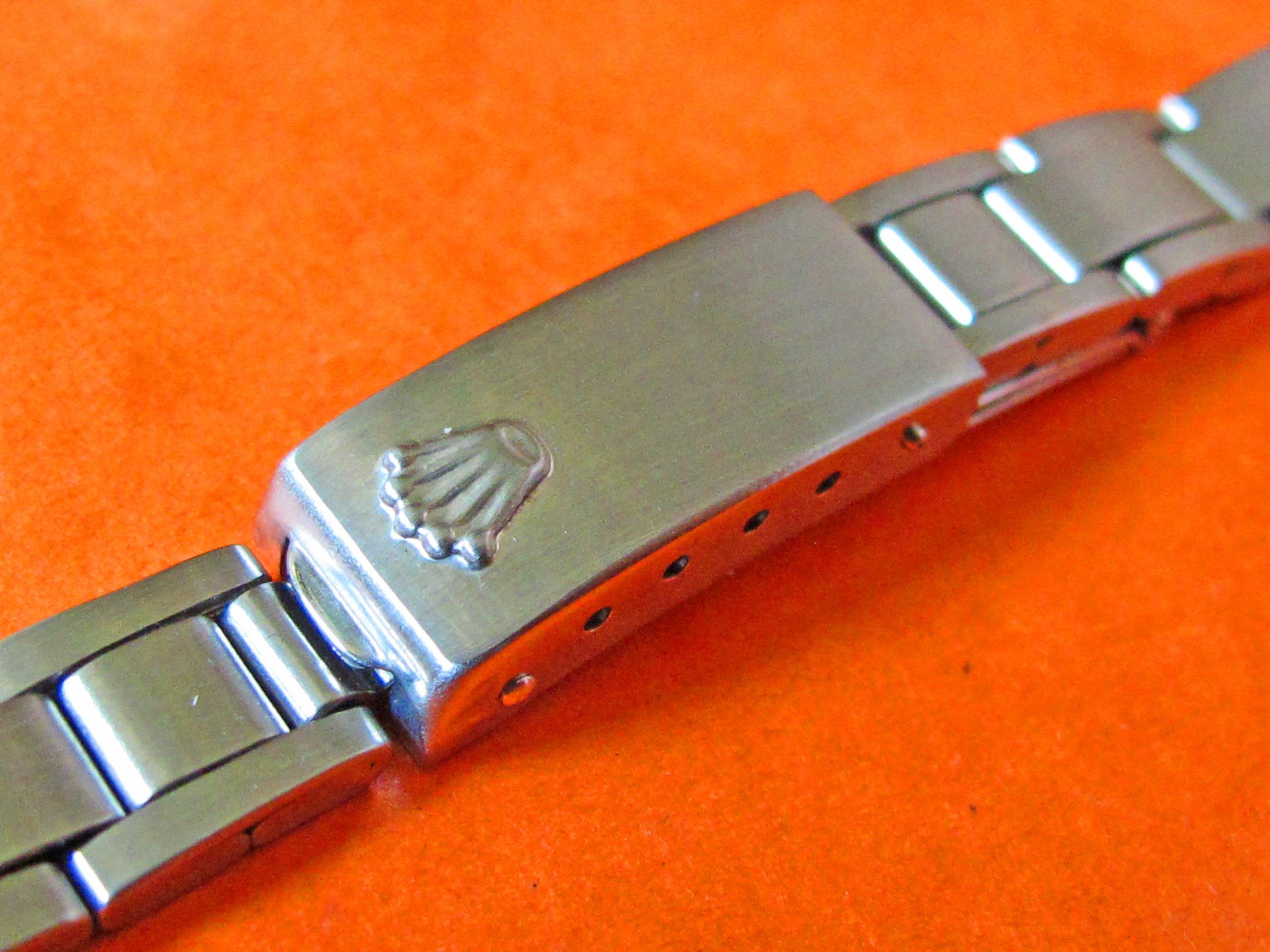 rolex stainless steel watch strap