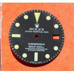 ♛ Rolex Nice Vintage 1680 watch Creamy tons tritium Dial Submariner Date Caliber Auto 1570 ♛