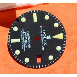 ♛ Rolex Authentique Rare Vintage Montre 1680 Cadran Submariner Date tritium Relumed cal 1570 automatique ♛