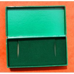 Vintage Rectangle Rolex Green Coffin Box for Ladies Oyster Perpetual Ref 6516