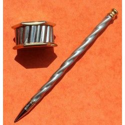 ♛ROLEX ACCESSORY WATCHES SSTEEL PEN ROLLER BALL, BALL POINT Elegant Writing Instrument ♛