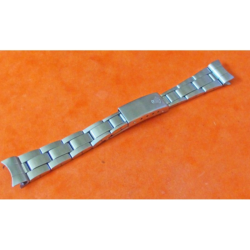 TUDOR / ROLEX 7834 13mm 366 FOLDED LINKS  SS STAINLESS STEEL AUTHENTIC LADIES WATCH BAND STRAP