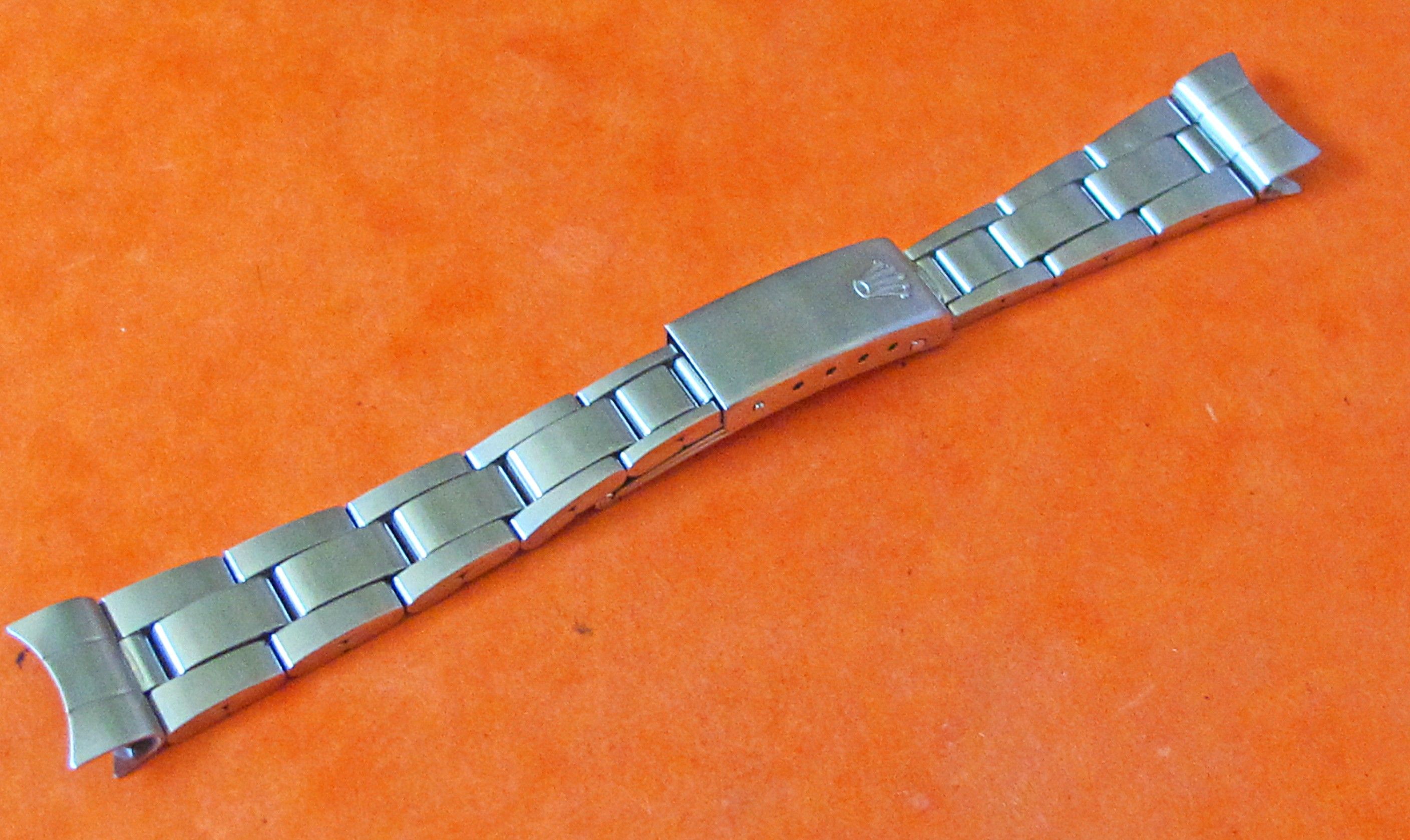 ROLEX 7834 Tudor 13mm 366 FOLDED LINKS SS STAINLESS STEEL AUTHENTIC ...