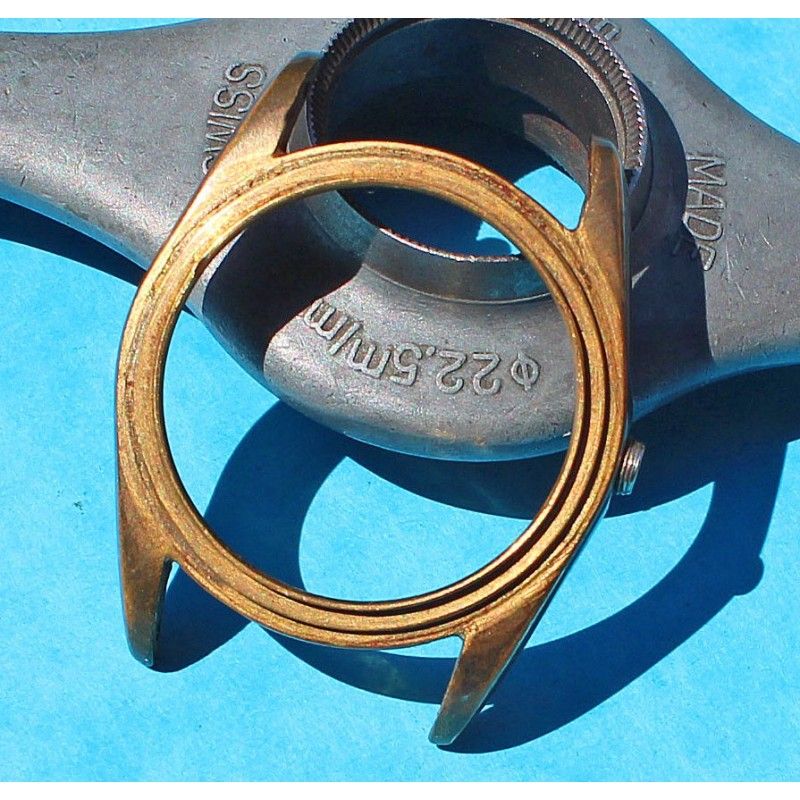 Rolex fond vissé, caseback acier Accessoires Montres Vintages Precision Oysterdate 6694, 6482  
