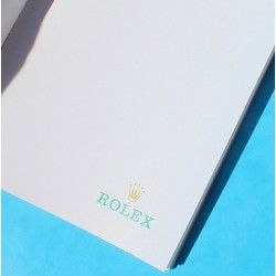 ROLEX RARE PAPER MEMENTO NOTEBOOK REGISTER NAMES & ADRESS REPERTOIRE, REPERTORY