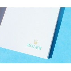 ROLEX RARE PAPER MEMENTO NOTEBOOK REGISTER NAMES & ADRESS REPERTOIRE, REPERTORY