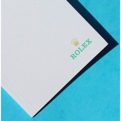 ROLEX RARE PAPER MEMENTO NOTEBOOK REGISTER NAMES & ADRESS REPERTOIRE, REPERTORY