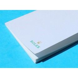 ROLEX RARE PAPER MEMENTO NOTEBOOK REGISTER NAMES & ADRESS REPERTOIRE, REPERTORY