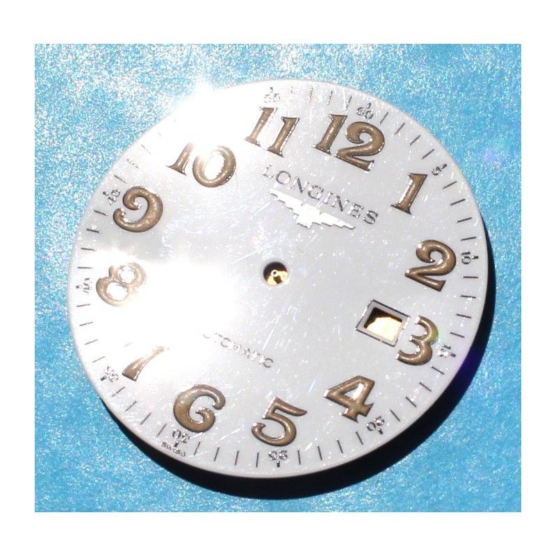 Cadran De Montre Rond Blanc Pour Calibre ETA 955, Diamètre 24 Mm, Marque Dunhill - Occasion