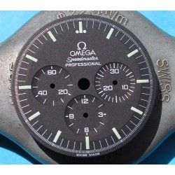 Omega Vintage Cadran Montres SPEEDMASTER Professional Moon Watch Cal.1861 Luminova signé SINGER