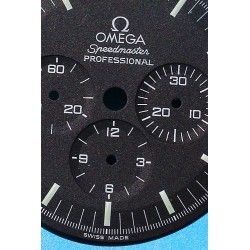 Omega Vintage Cadran Montres SPEEDMASTER Professional Moon Watch Cal.1861 Luminova signé SINGER