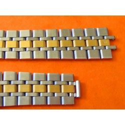 TUDOR JUBILEE PLATED GOLD AND SSTEEL BRACELET PARTS