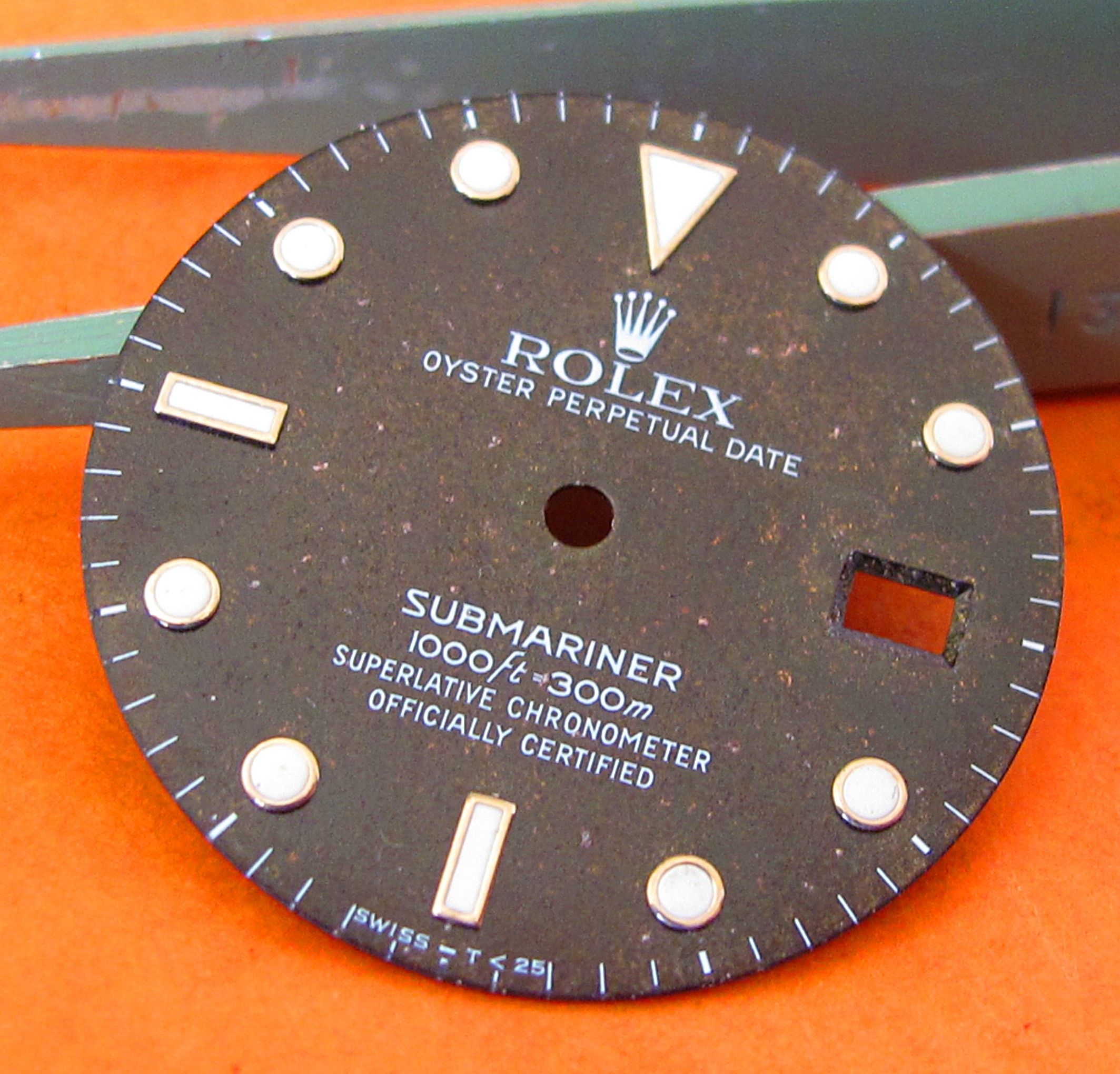 VINTAGE TRITIUM ROLEX SUBMARINER DATE 