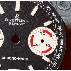 BREITLING GENEVE 1969 CADRAN ARGENT & BLEU MONTRES CHRONO-MATIC REF 2111 VINTAGE CAL 11