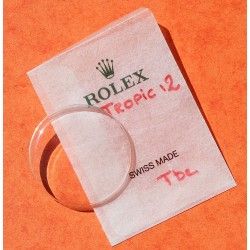 ROLEX VINTAGE SUPERDOME TROPIC 12 PLEXIGLAS VERRE ACRYLIQUE MONTRES OYSTER 1002-1011, 1014, 1022, 6565, 5500, 5501