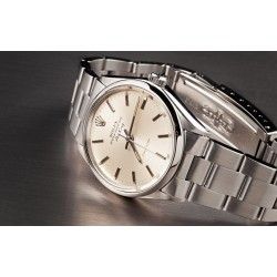 Authentic 1002 N.O.S Vintage Rolex oyster perpetual Stainless Steel Caseback engraved, collectible part !