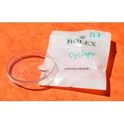 ROLEX CYCLOPE 117 PLEXIGLAS VERRE ACRYLIQUE MONTRES 1500-1514, 1550, 1625, 5700, 5701, 6535, 6537, 6602, 6609, 6646 