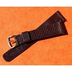 WATCHES BRACELETS WOMENS LIZARD SKIN STRAP 12mm AEROCONFORT SIGNED ZRC WITH BUCKLE