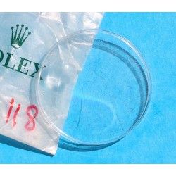 ROLEX VERRE HESALITE, PLEXIGLAS CYCLOPE 25-118 PLEXIGLAS ACRYLIQUE MONTRES DATEJUST 1600-1605, 1607, 1610, 1611