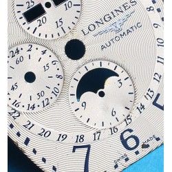 CADRAN MONTRES LONGINES AUTOMATIC PHASE DE LUNE EVIDENZA XL