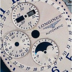 CADRAN MONTRES LONGINES AUTOMATIC PHASE DE LUNE EVIDENZA XL