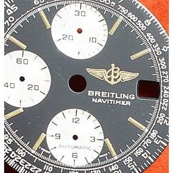 Breitling Cadran Tritium Chronograph Vintage Montres Old Navitimer ref 81610