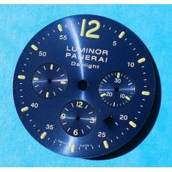 PANERAI CADRAN BLEU METAL Ø34mm MONTRES LUMINOR DAYLIGHT CHRONOGRAPH calibre OPXII automatique