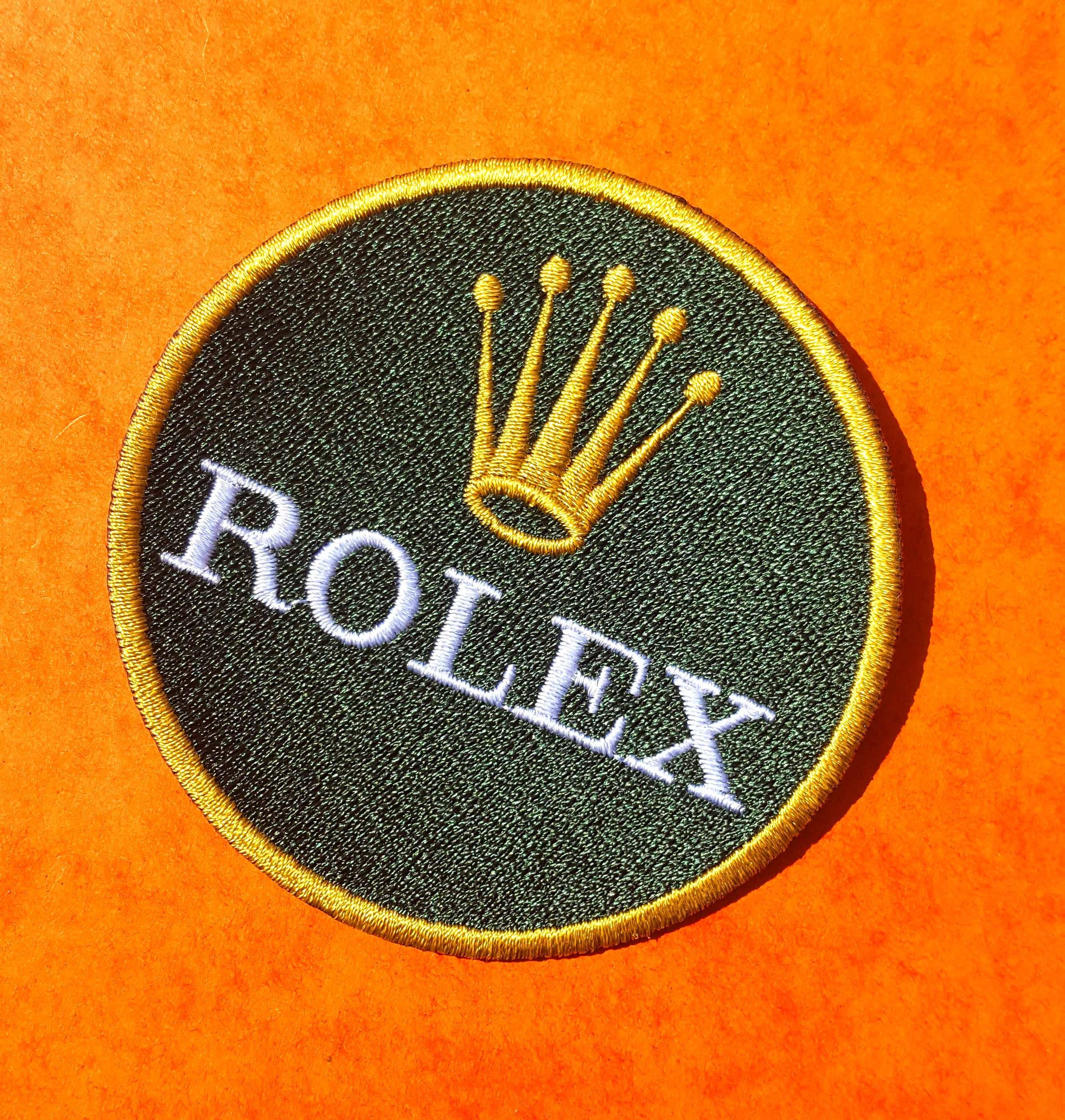 ROLEX LOGO  COURONNE PATCH CUSSON TISSU BRODE V TEMENT 