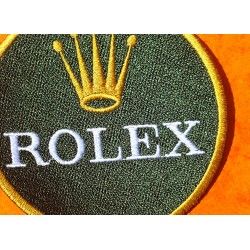 ROLEX LOGO COURONNE PATCH ÉCUSSON TISSU BRODE VÊTEMENT ORIGINAL GOODIES ACCESSOIRES BADGE