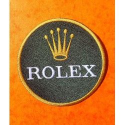 ROLEX LOGO COURONNE PATCH ÉCUSSON TISSU BRODE VÊTEMENT ORIGINAL GOODIES ACCESSOIRES BADGE