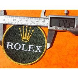 ROLEX LOGO COURONNE PATCH ÉCUSSON TISSU BRODE VÊTEMENT ORIGINAL GOODIES ACCESSOIRES BADGE