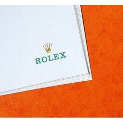 ROLEX LEATHER NOTEPAD