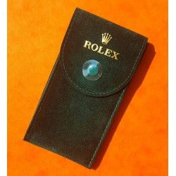 Original Rolex Suede green velvet pouch traveler's service holder case watches Submariner, Gmt, Daytona, Explorer, Air King