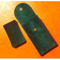 Original Rolex Suede green velvet pouch traveler's service holder case watches Submariner, Gmt, Daytona, Explorer, Air King