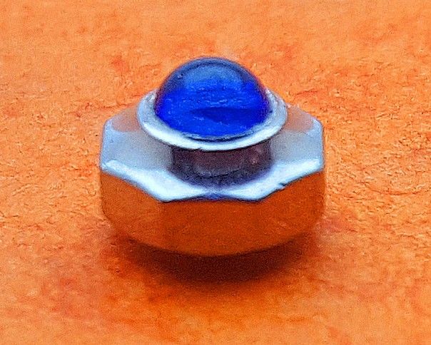 cartier blue cabochon