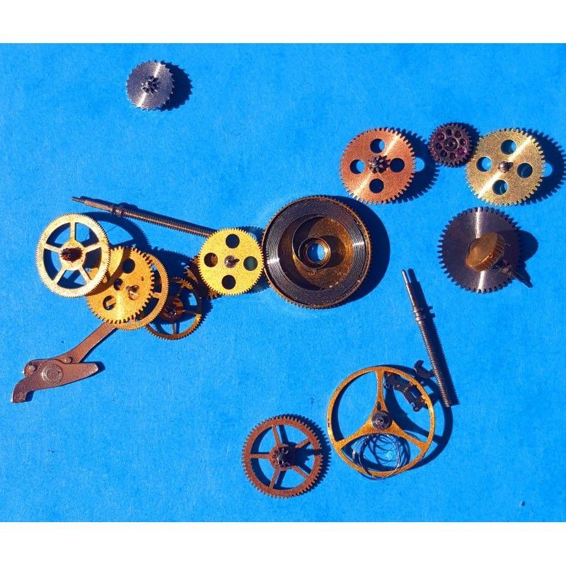 Lot De 20 Axes Pour Horlogerie - Pièces Détachées Montres - Assortiment Divers Calibres