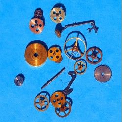 Lot Of Watch spares, what part, watch accessories, axle, wheels, screws, balance, watch bits for sale