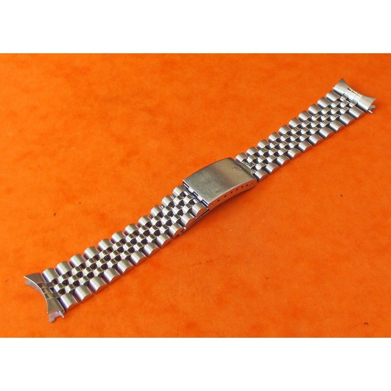 Rolex Jubilee Stainless Steel Man Watch Bracelet 20mm For 1675 1655 1601 1603 vintage