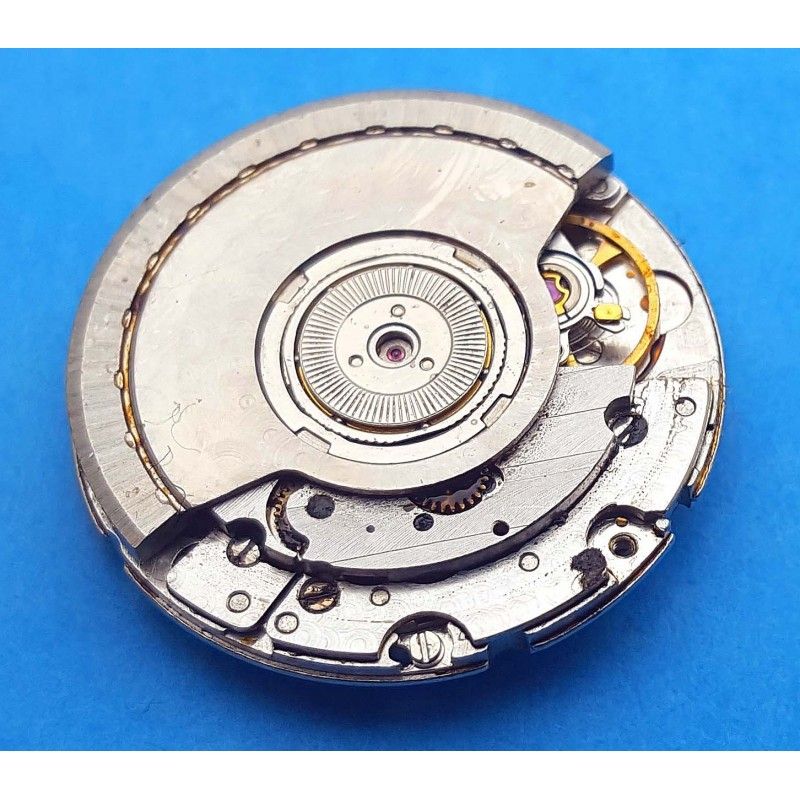 Watch caliber, movement swiss made ETA automatic with date disc