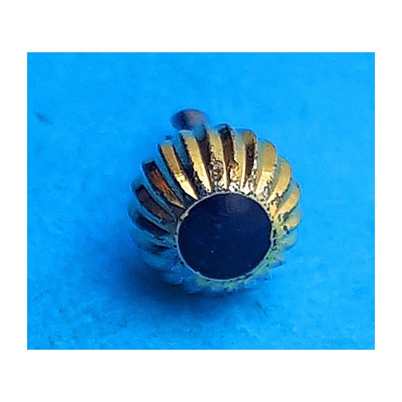 Couronne, remontoir type ogive plaqué or Ø4mm montres divers