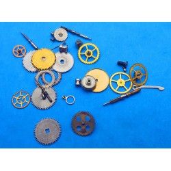 Lot Of Watch spares, what part, watch accessories, axle, wheels, screws, balance, watch bits for sale