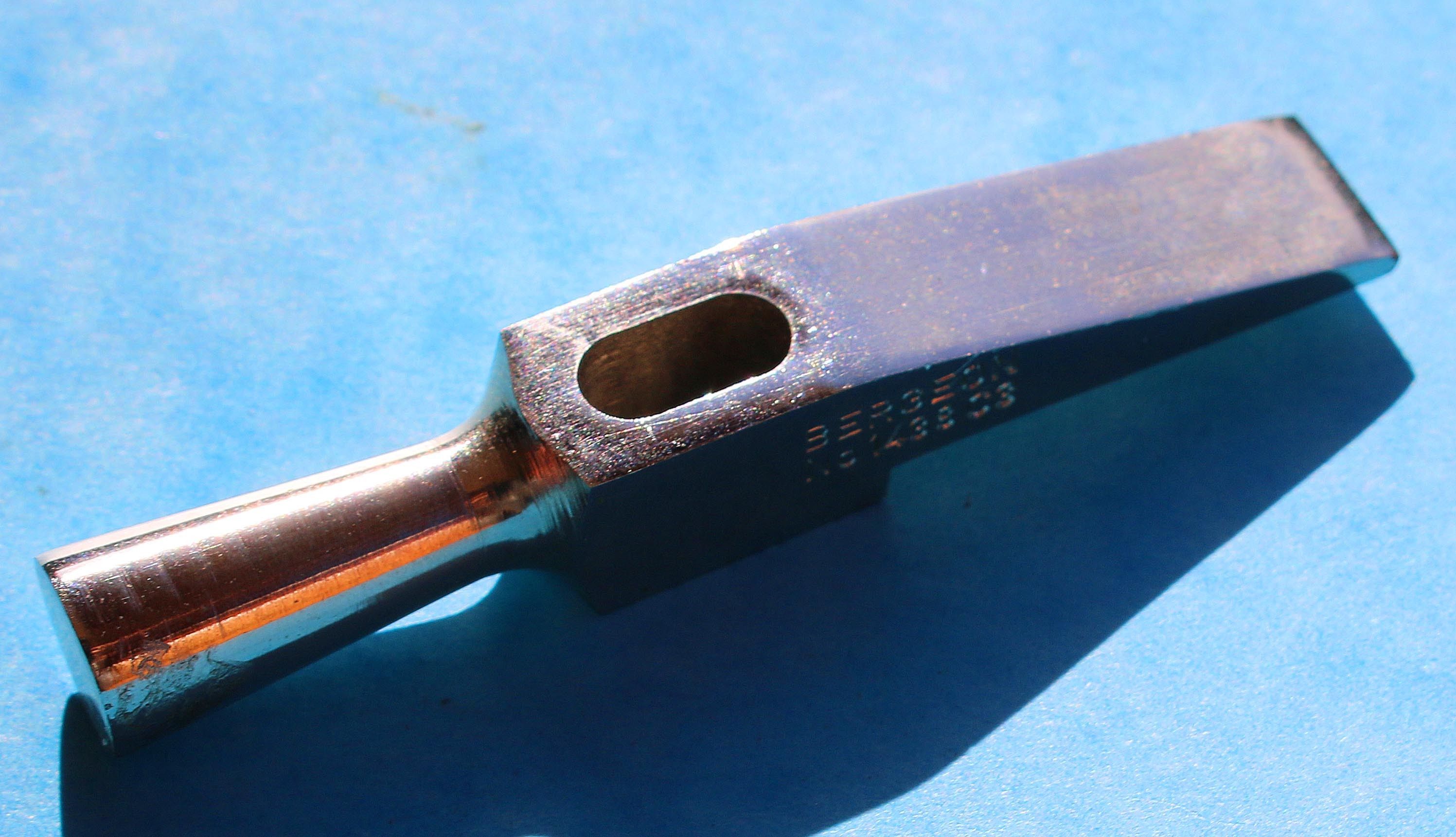 Bergeon watchmakers hammer 1438C3, polished steel 70 mm head Watch