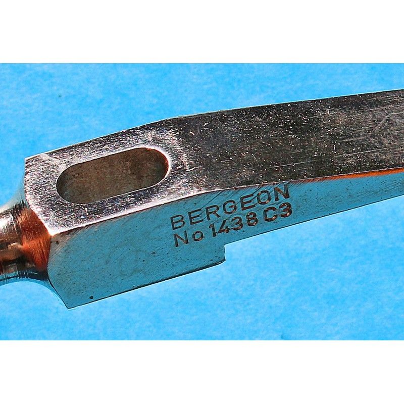 Bergeon watchmakers hammer 1438C3, polished steel 70 mm head Watch