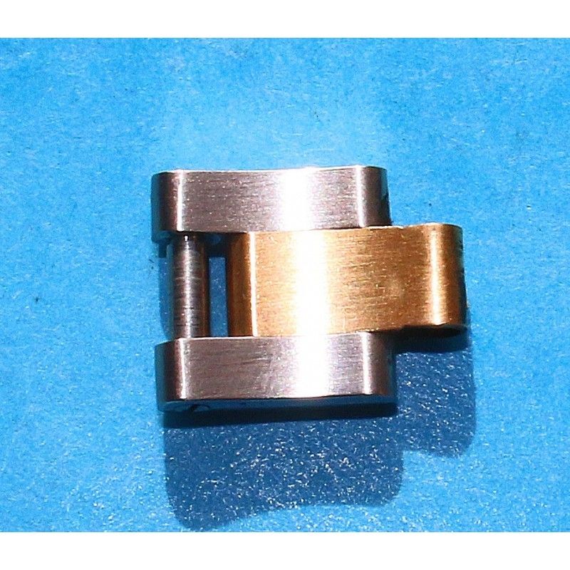 AUTHENTIQUE MAILLON 10mm DAMES 78343 OR / ACIER MONTRES ROLEX TUDOR BRACELET OYSTER BITONS 13mm LADY