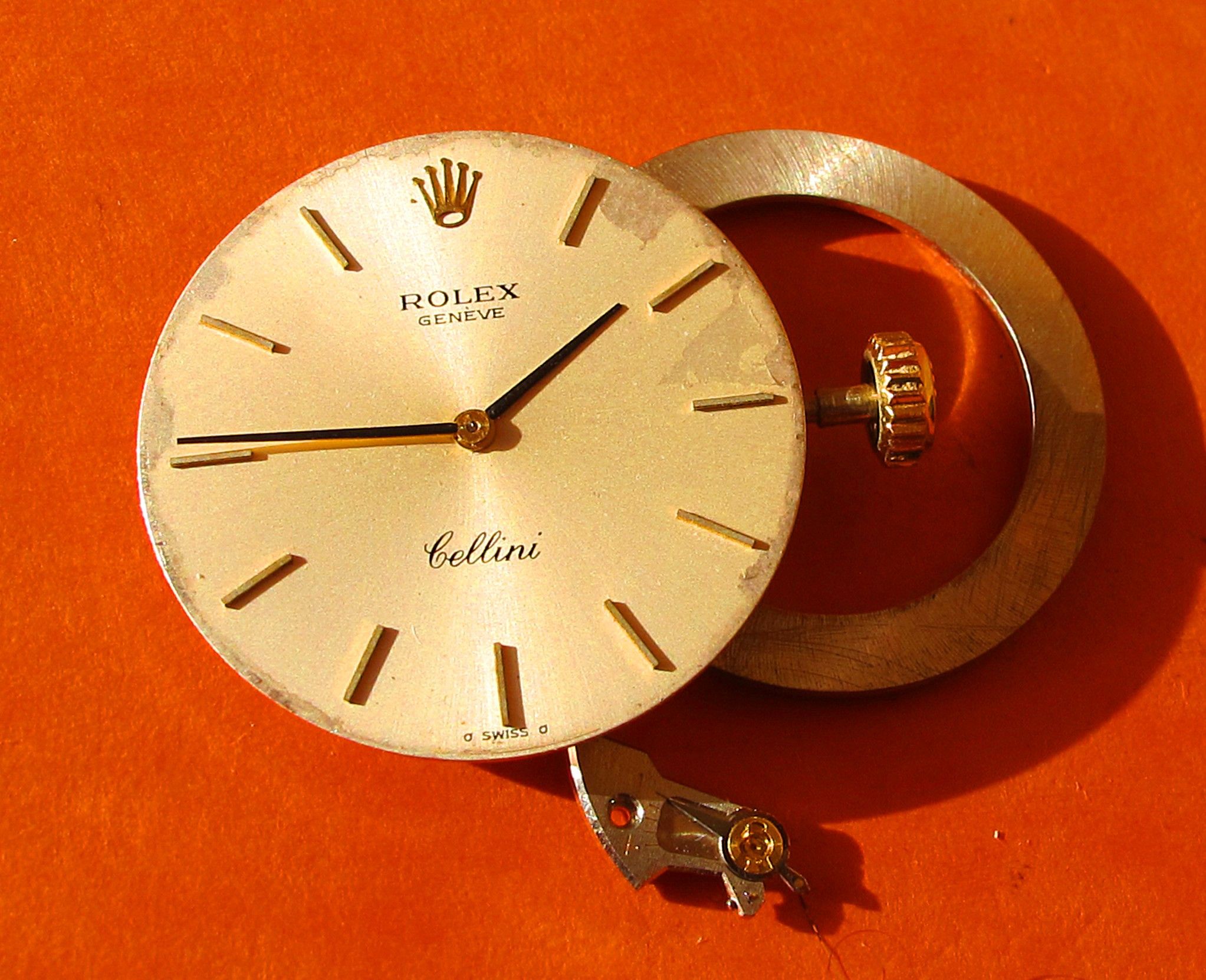 ROLEX WATCH MANUAL CALIBER CELLINI 1600 