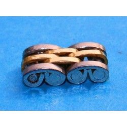 Rolex double maillon biton or jaune & acier 9mm version pliée Bracelet jubilée montres dames ref 6251D