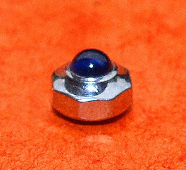 cartier blue cabochon