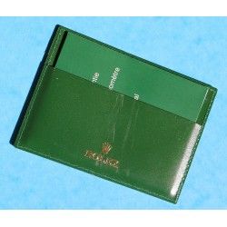 Exclusive & Collectible Rolex Fir Green Card Holder paper documents watches guarantee, 11.5 cm x 8cm, ref 4119209.34