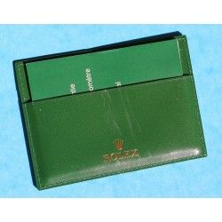 Exclusive & Collectible Rolex Fir Green Card Holder paper documents watches guarantee, 11.5 cm x 8cm, ref 4119209.34