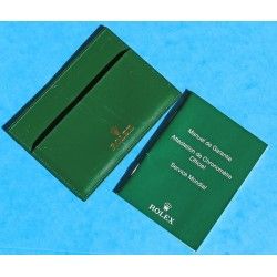 Exclusive & Collectible Rolex Fir Green Card Holder paper documents watches guarantee, 11.5 cm x 8cm, ref 4119209.34